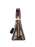 Alma BB, &pound;1,100, Handbags, Burgundy, Patent Leather, Bottom view